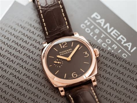 panerai radiomir rose gold|Panerai Radiomir 1940 .